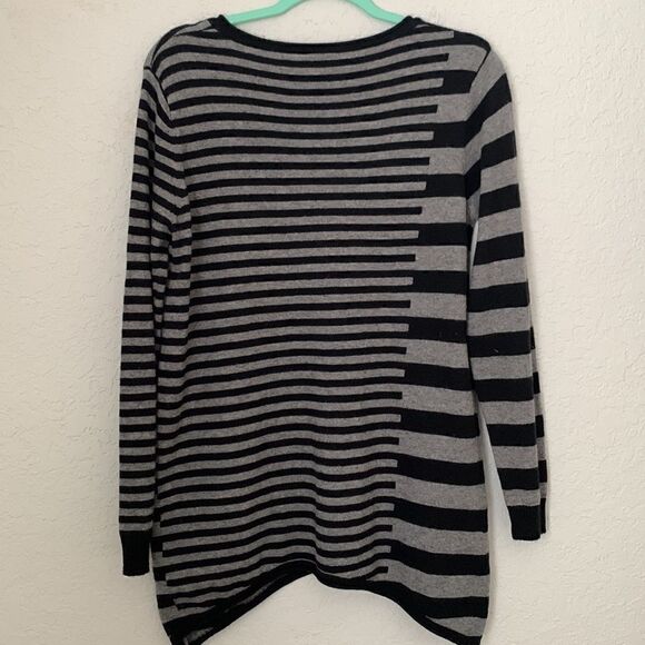 Sioni Studio Cashmere Blend Striped Sweater Size S - Picture 2 of 10